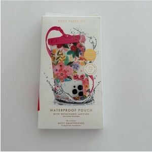 NIB Rifle Paper Co. Waterproof Phone Pouch